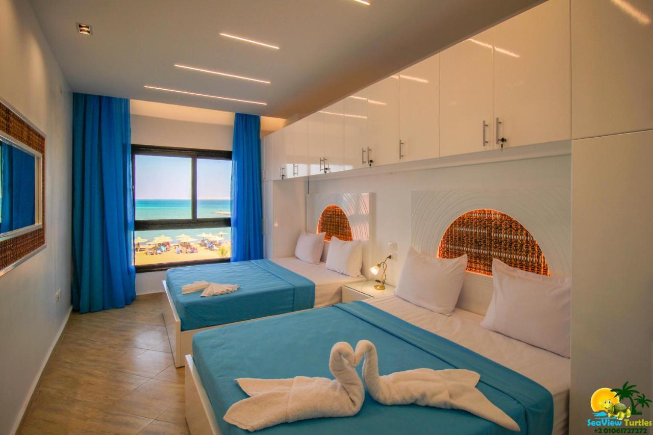 Seaview Turtles Appartement Hurghada Buitenkant foto